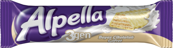 Alpella 3 gren gofret